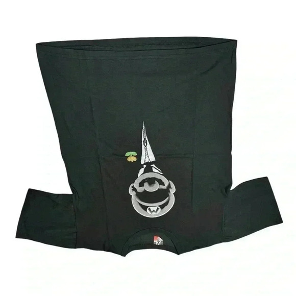 Lot Of 2 Cotton Malhas Pokemon / Mario Classic Crewneck Shirt Black Size M - Picture 2 of 16